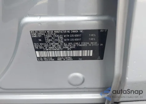 2017 Toyota Rav4 Xle from USA, damaged, VIN 2T3WFREVXHW386757